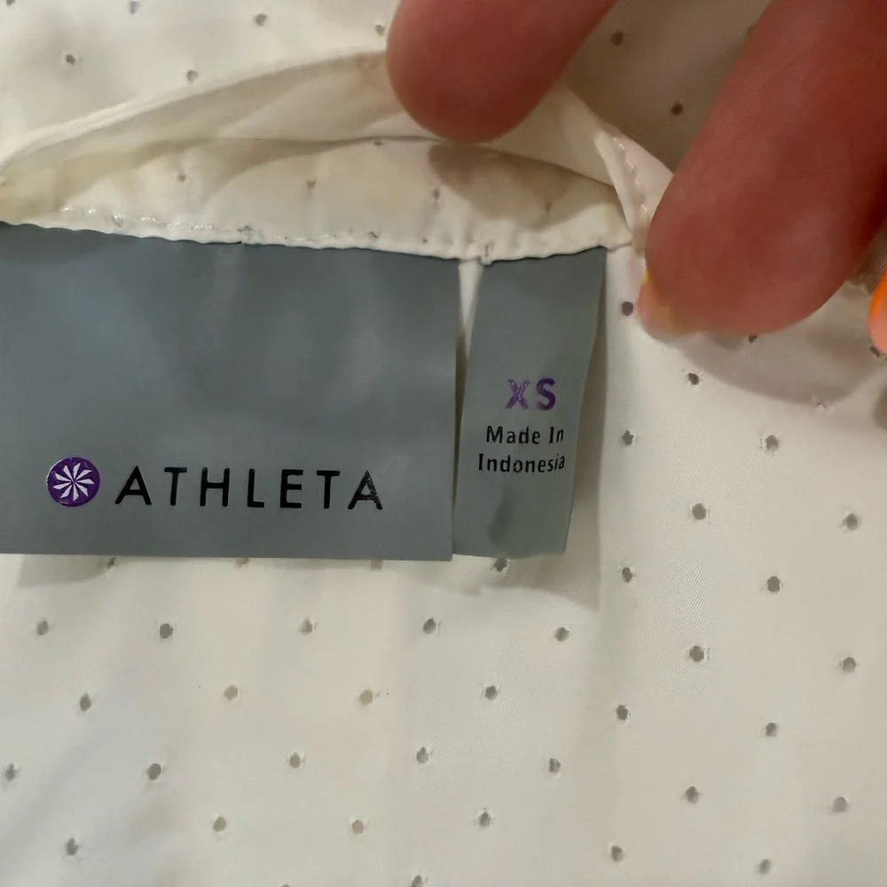 Athleta White Aerate Jacket Lightweight Casual Wear - Picture 11 of 16